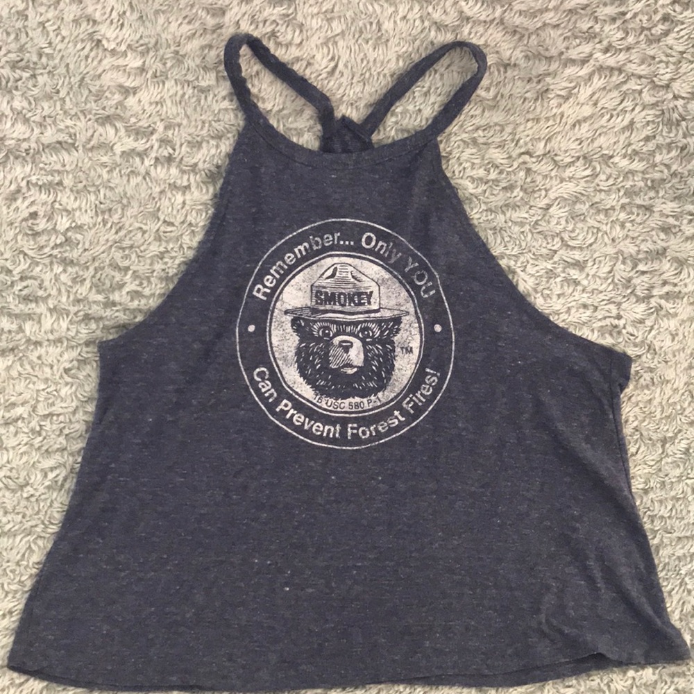 Cute Smokey the bear 🐻 summer tank!